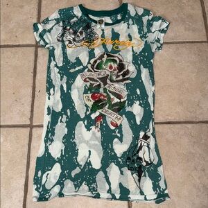 Y2K Ed Hardy Tshirt